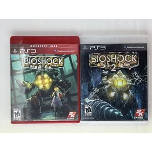 BioShock 1 & 2 PS3 Sony Playstation 3 Bundle Lot Fast Ship